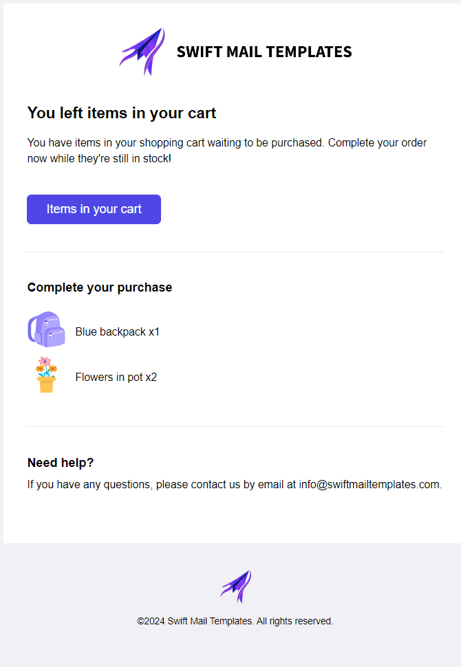 Abandoned Purchase