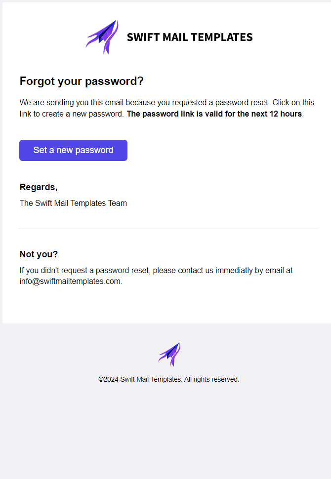 Reset Password
