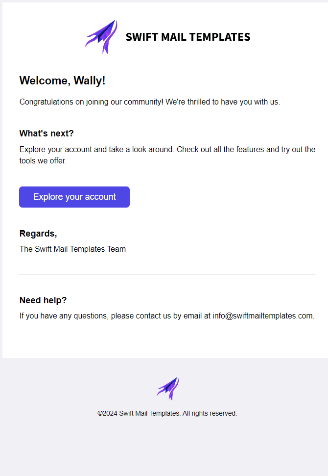 Welcome